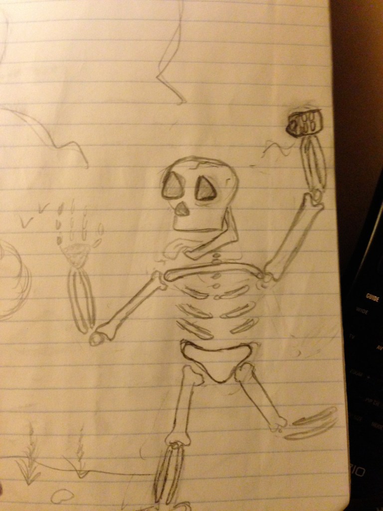 A Happy Skeleton